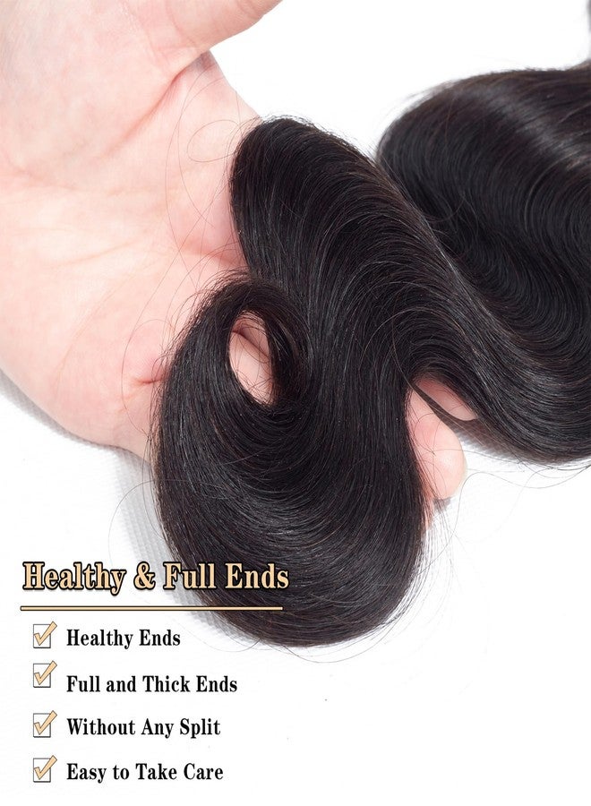 ROYAL IMPRESSION 16A Body Wave Bundles Human Hair 16 Inch Full And Thick Single Bundle 100% Raw Unprocessed Brazilian Virgin Hair Soft Body Wave Bundles Human Hair Weave Natural Color 1 Bundle100g/pc - Image 5